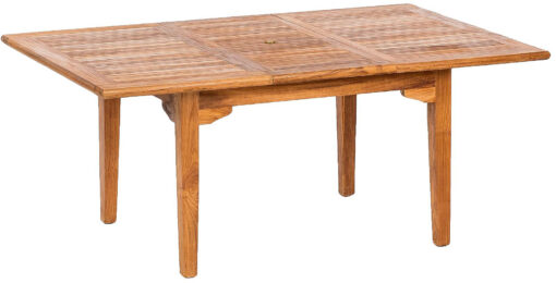 DEOKORK Záhradný stôl obdĺžnikový ELEGANTE (rôzne dĺžky) 180/240x120 cm