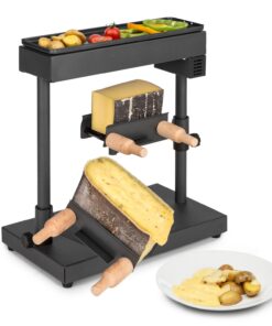 Klarstein Appenzell XL, raclette s grilom, 600 W, termostat, 2 stojany na syr